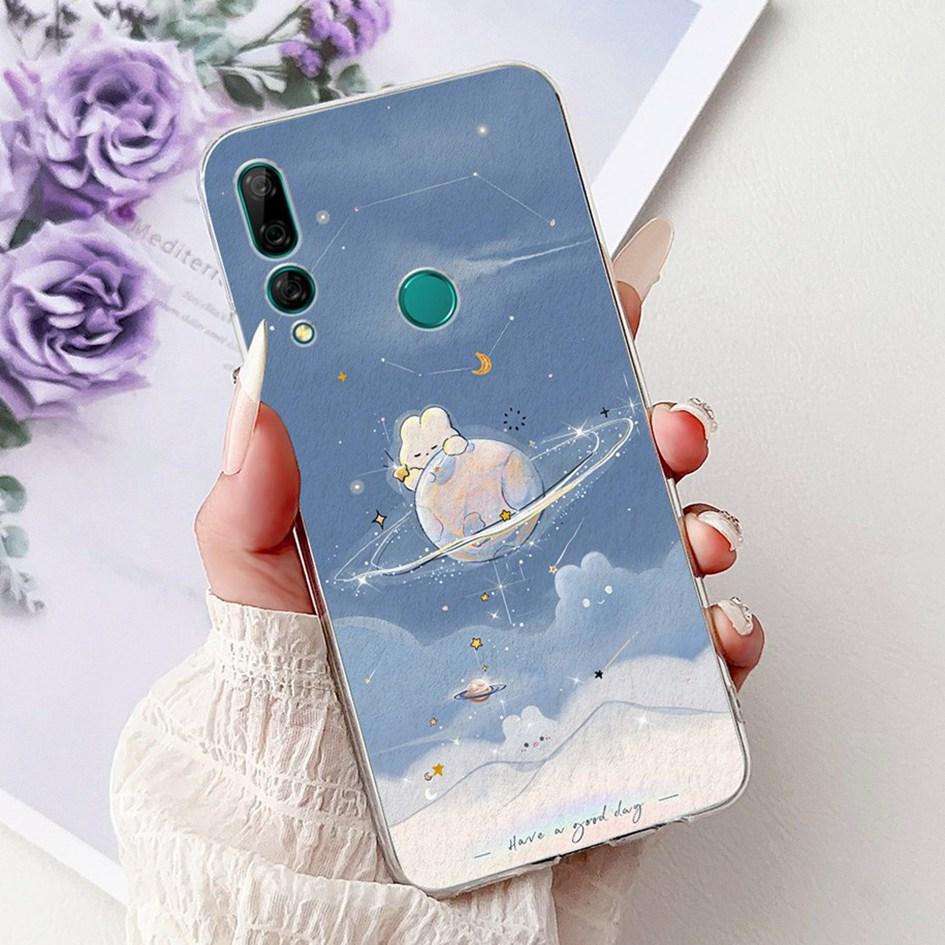 For Huawei Y9 Prime 2019 Case STK-L21 STK-L22 STK-LX3 Cover Popular Flower Soft TPU Phone Case For Huawei P Smart Z Y9 2019 Capa