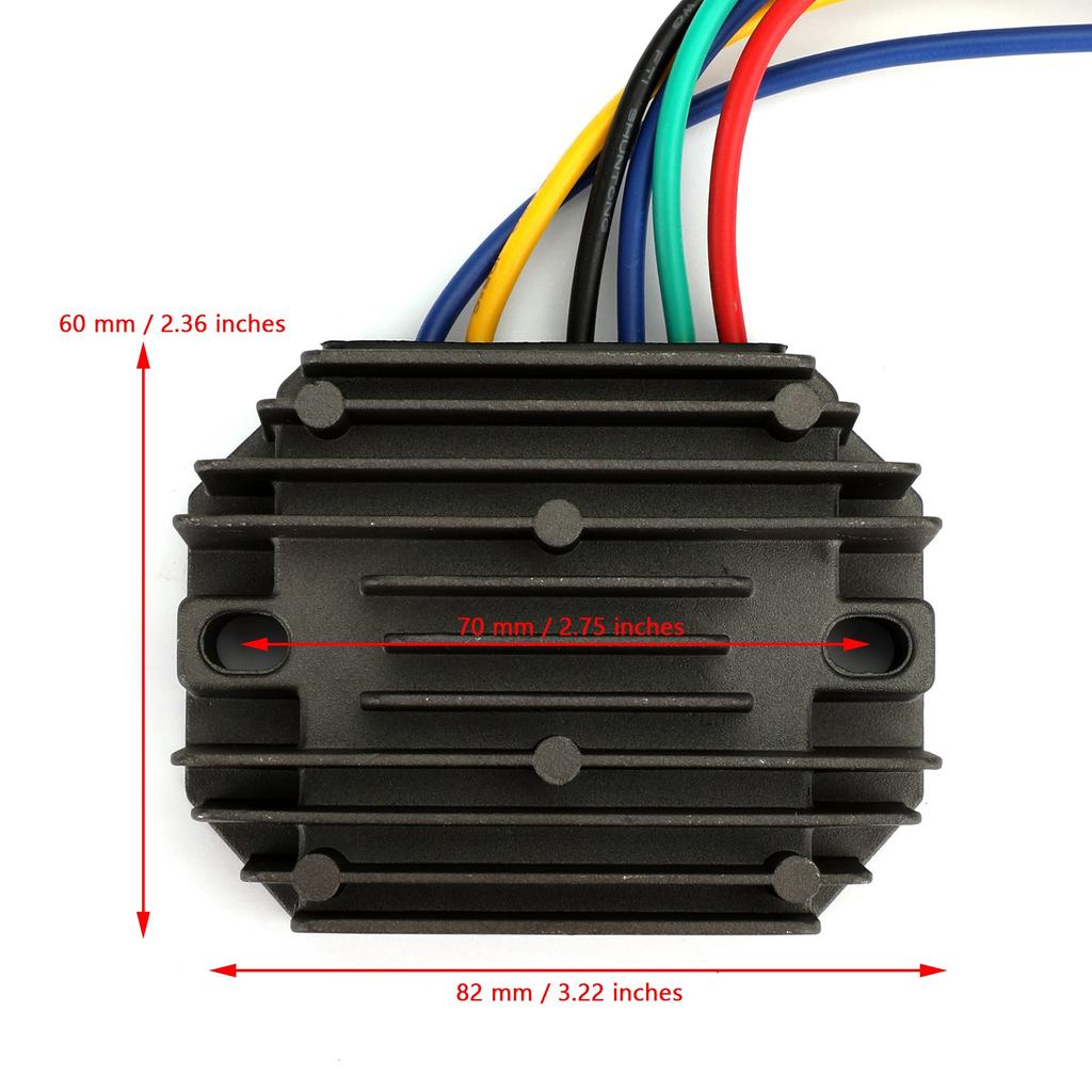 Voltage Regulator Rectifier Fit For John Deere M807915 4110 Yanmar 20Hp Dsl All