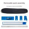 Punch Locator Drill Guide With Storage Bag Quick Assembly Rustless Stainless Steel Ruler Open-hole Locator Woodworking Ruler