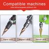 Multiple Hole Drill Perforator M35 5% Cobalt Stepped Drill Bits  Stainless Steel Metal