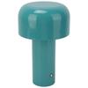 USB Mushroom Light Modern Simple Blue Mushroom USB Rechargeable Desk Lamp Small Night Light for Bar