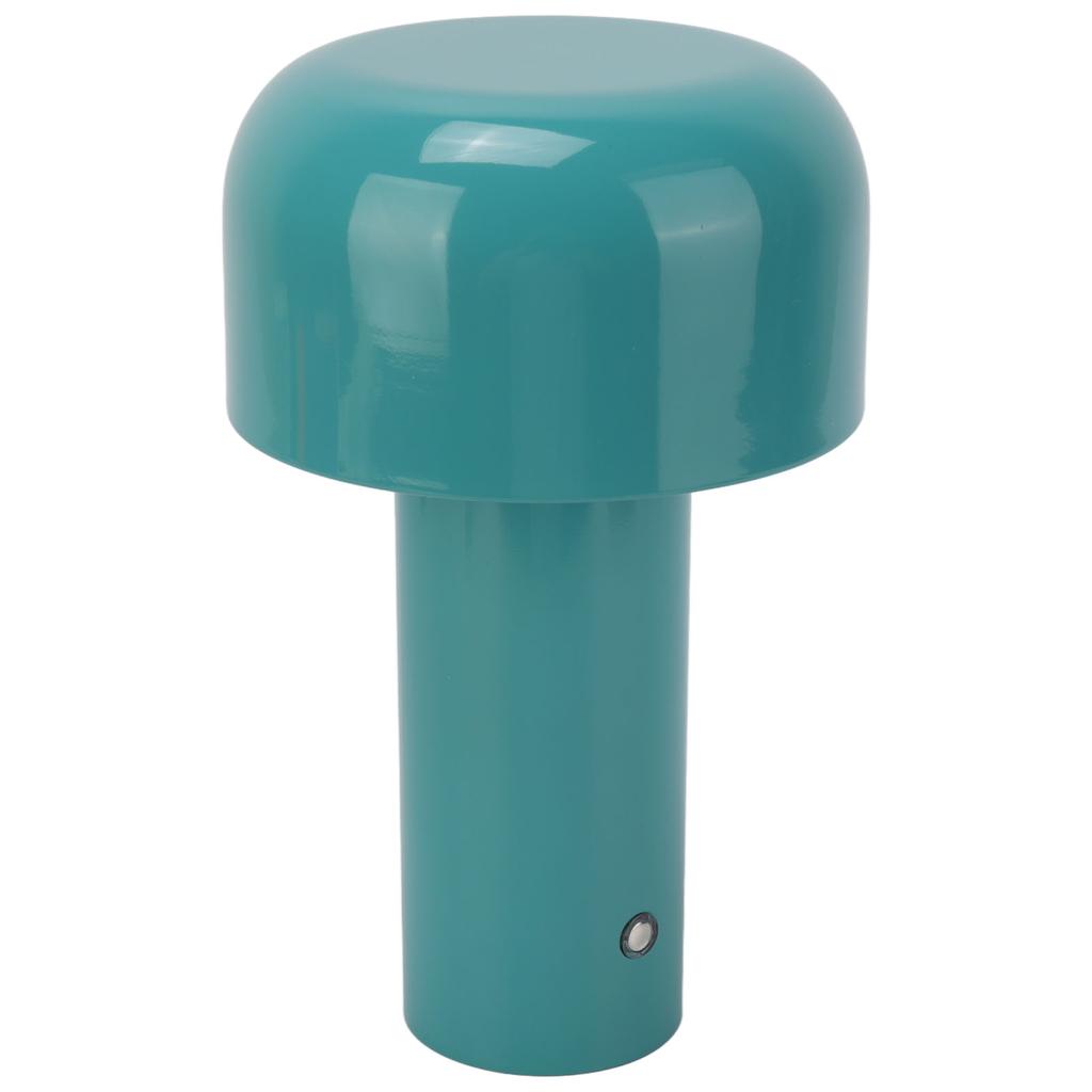 USB Mushroom Light Modern Simple Blue Mushroom USB Rechargeable Desk Lamp Small Night Light for Bar