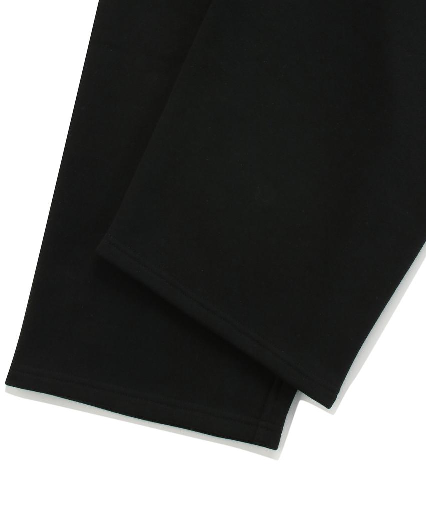 COLUMBIA UNIVERSITY 1754 Crown Wide Fit Pintuck Sweat Pants Black