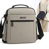 Men's Vertical Handbag - 2025 Autumn Business Casual Crossbody Bag, Lightweight & Simple Oxford Cloth Design