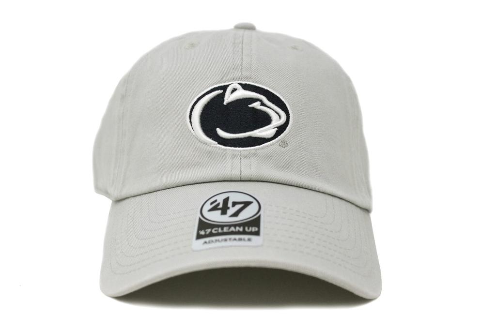 Sieben Kappe 47 CLEAN UP Pennsylvania State University NittanyLons NCAA College GRAU [Forty Brand]