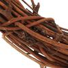 Natural Grapevine Wreath 30cm Rattan Twig Vine Branch Hoop for DIY Christmas Craft Decorative Vine Branch Garland