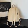 Schoolbag1011 New Casual Large-capacity Backpack Trendy Versatile Nylon Backpack Women's Simple Travel Bag
