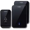 Wireless Doorbell Q489489-BB 1T2R Black