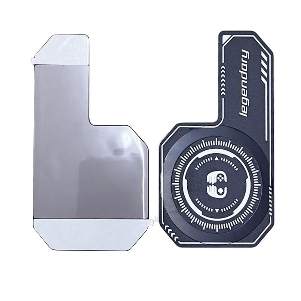 Magnetic Phone Heat Spreader Back Sticker Heat Sink Heat Spreader Sticker for Smartphone Game Heat Dissipation Fan Accessories