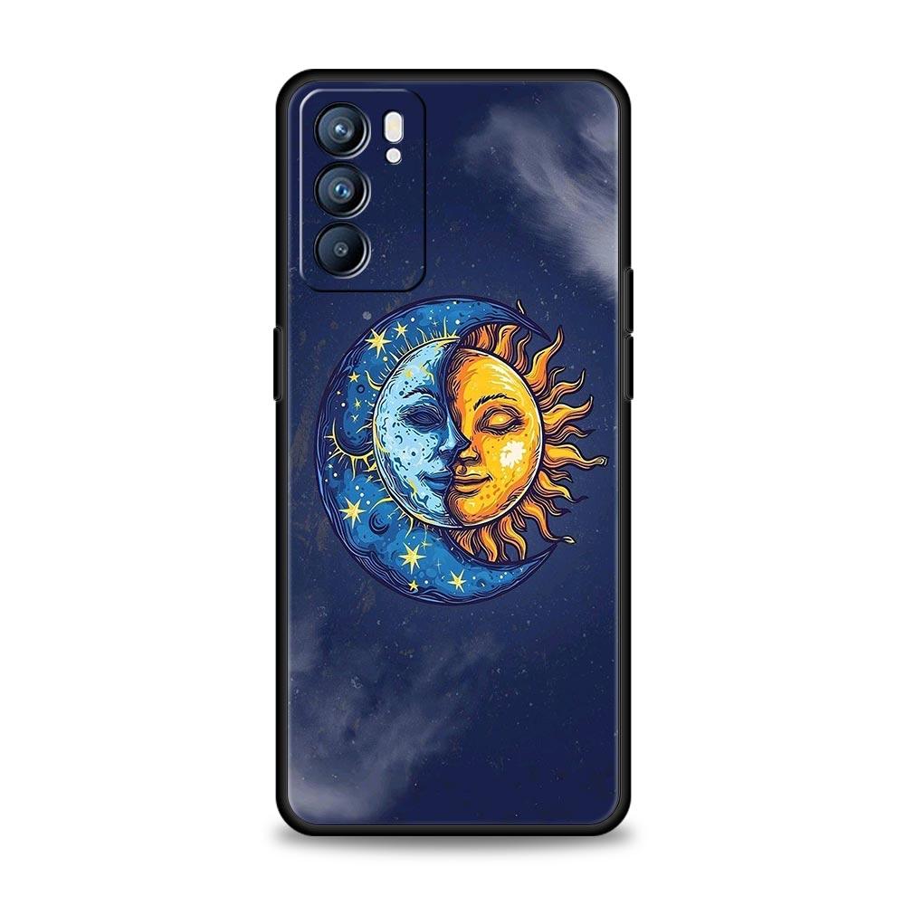 Case For Oppo Reno13 Reno12 Reno11 F Reno10 Pro A54 A53 A95 A76 A57 A98 A80 A79 5G A78 4G Cover Starlit Sky Planet Space Art