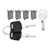 4Pcs Car Rack System's Lock Cylinder Kit Replacement SKS Cylinder Lock Fit for Yakima Frame System Auto Lockable Accessories