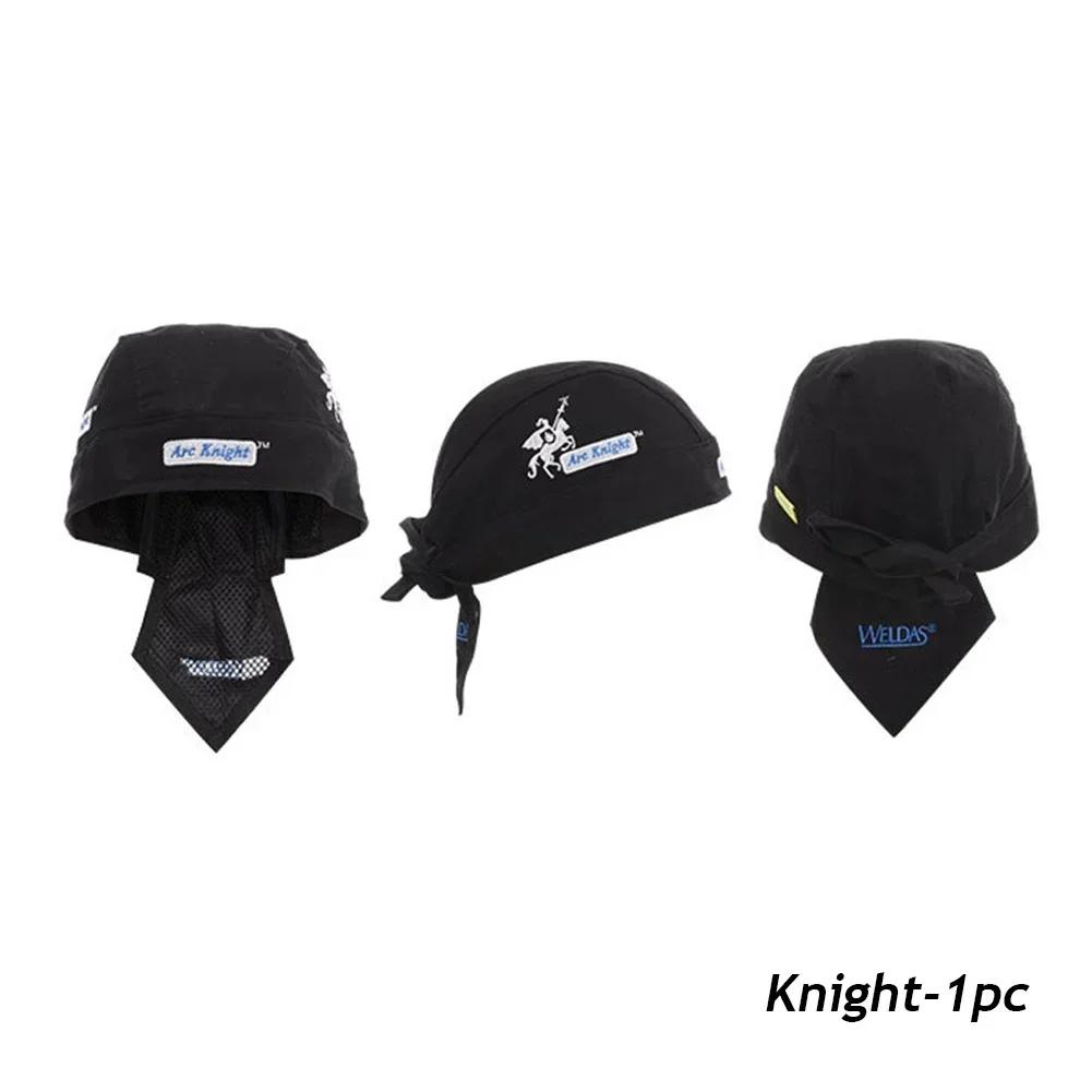 Anti-scalding Hat Work Cap Protective Welding Hat Flame Retardant Fire Resistant Head Bandana Type Labor Insurance Welder