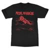 Metal Blade Records Metal Massacre Red Skull Print Cotton TShirt 80s Vintage Heavy Metal Compilation Unisex