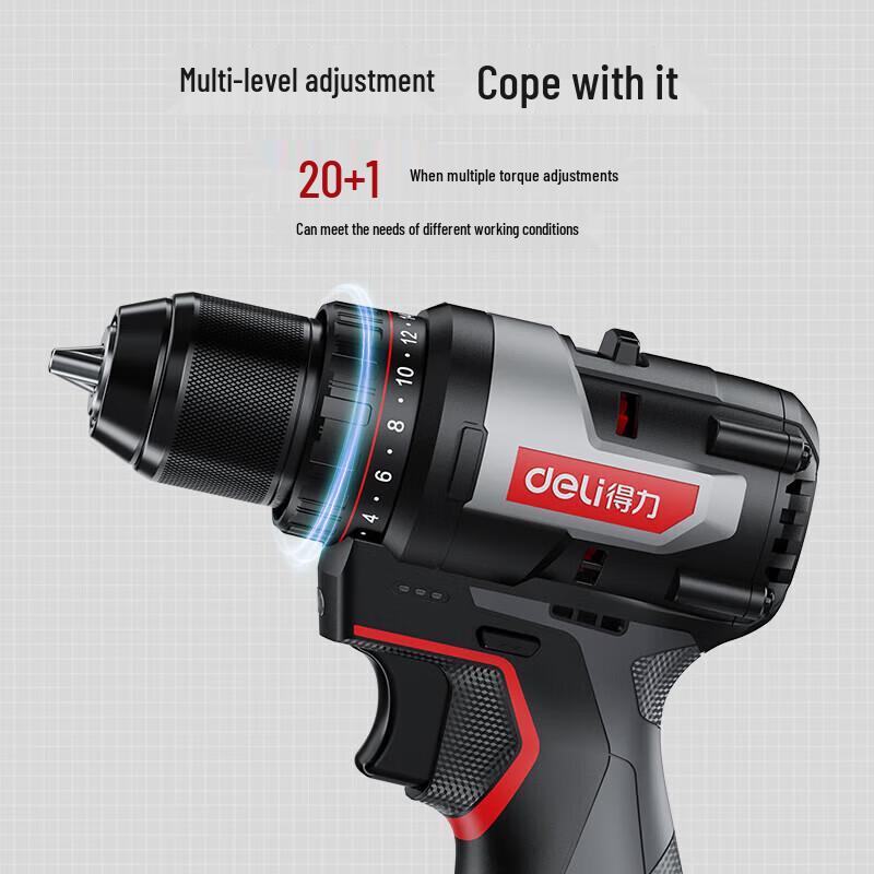 Deli 16V Brushless Cordless Drill/Driver CN plug (adapter included)