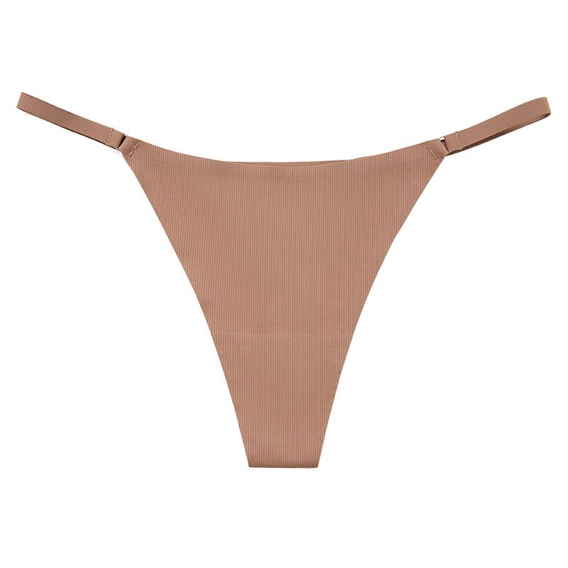 826 Color Discount Fashion Sports T-Shaped Panties Female Low Waist Sexy Antibacterial Cotton Crotch Female Thin Belt Seamless T-Back