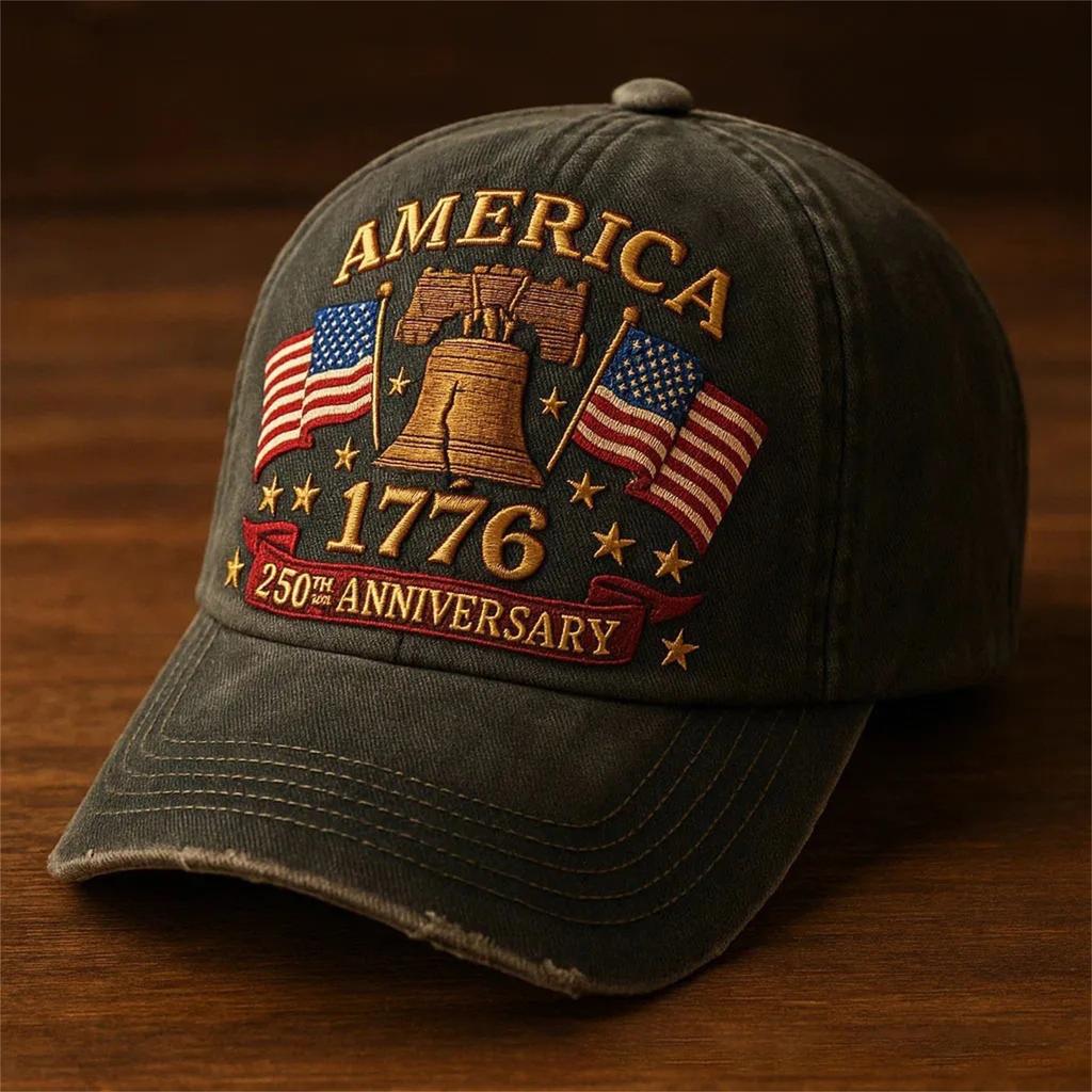 Casual Baseball Cap, Sun Hat,Cap, Independence Day Printed Hat