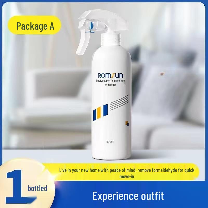 New Home & Dorm Odor-Eliminating Spray: Photocatalyst Purifier for Wardrobe & Formaldehyde Removal
