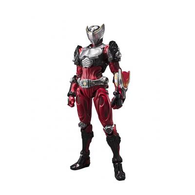 SIC. Kamen Rider Ryuki, pohyblivá figurka z lakovaného PVC a ABS materiálu, o velikosti přibližně 190 mm