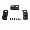 3pcs Space Saving Under Desk Shelf Black Under Desk Device Holder Laptop Mount  Desks Organization