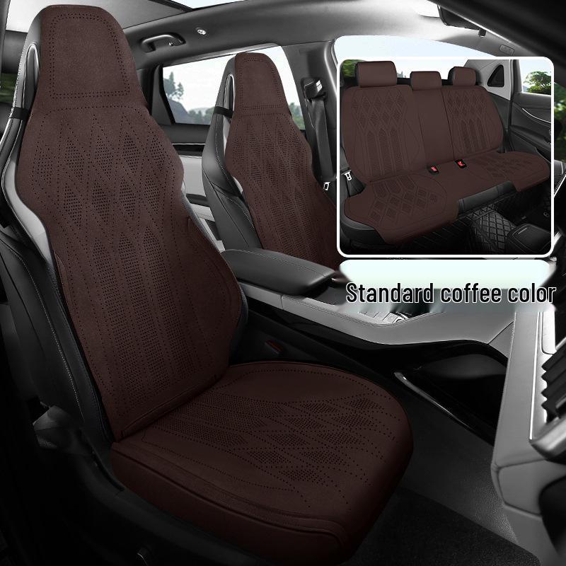 XPeng Suede Seat Cushion: All-Season Saddle Pad Cover Contact Customer Service for Other Models