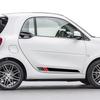 2 Pezzi Decalcomanie Viniliche per Portiere Laterali Auto Decalcomanie Strisce Racing Decorazione Adesiva Accessori Auto Per Mercedes Benz Smart Fortwo 453 451