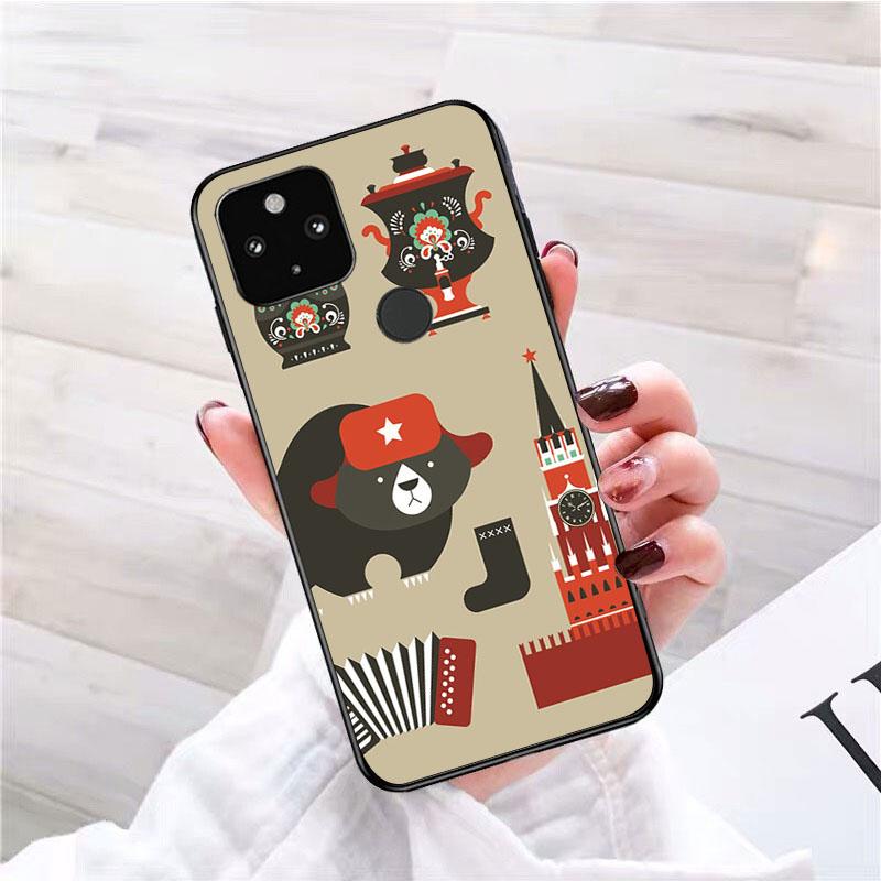 

Чехол для телефона Матрешка с рисунком русской куклы для Google Pixel 7 Pro 7 6A 6 Pro 5A 4A 3A Pixel 4 XL Pixel 5 6 4 3 XL 3A XL 2 XL Google Pixel 7 Pro