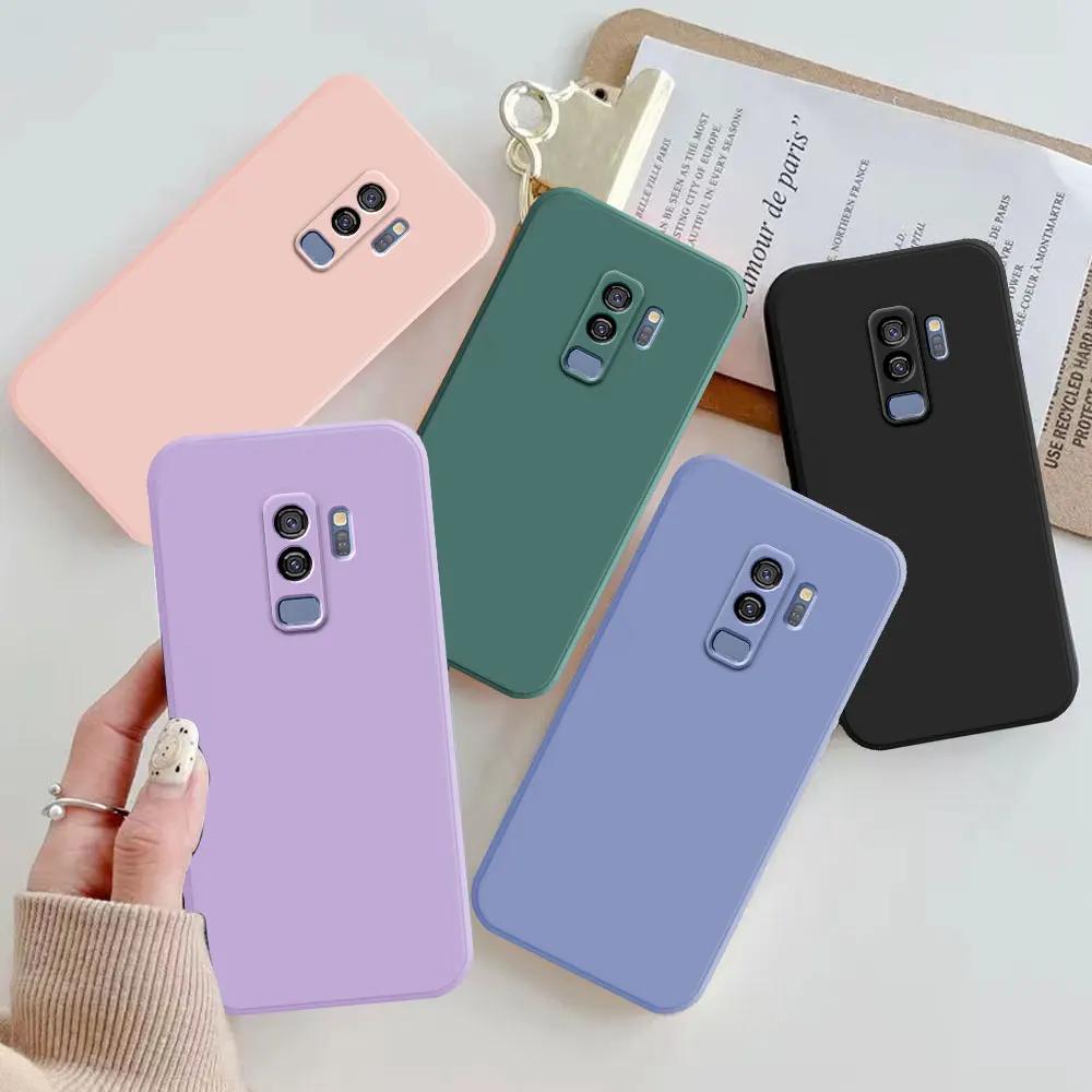 For Samsung S9 Plus S8 S10 Plus S10 Lite Case Funda Soft Silicon Shockproof Bumper Case Galaxy S8+ S9+ Back Cover Colorful Coque