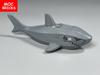 MOC Bricks Pirate Shark Caribbean Ocean Animal 13cm 8cm Assembled Educational Building Blocks DIY Kids Toys Gifts