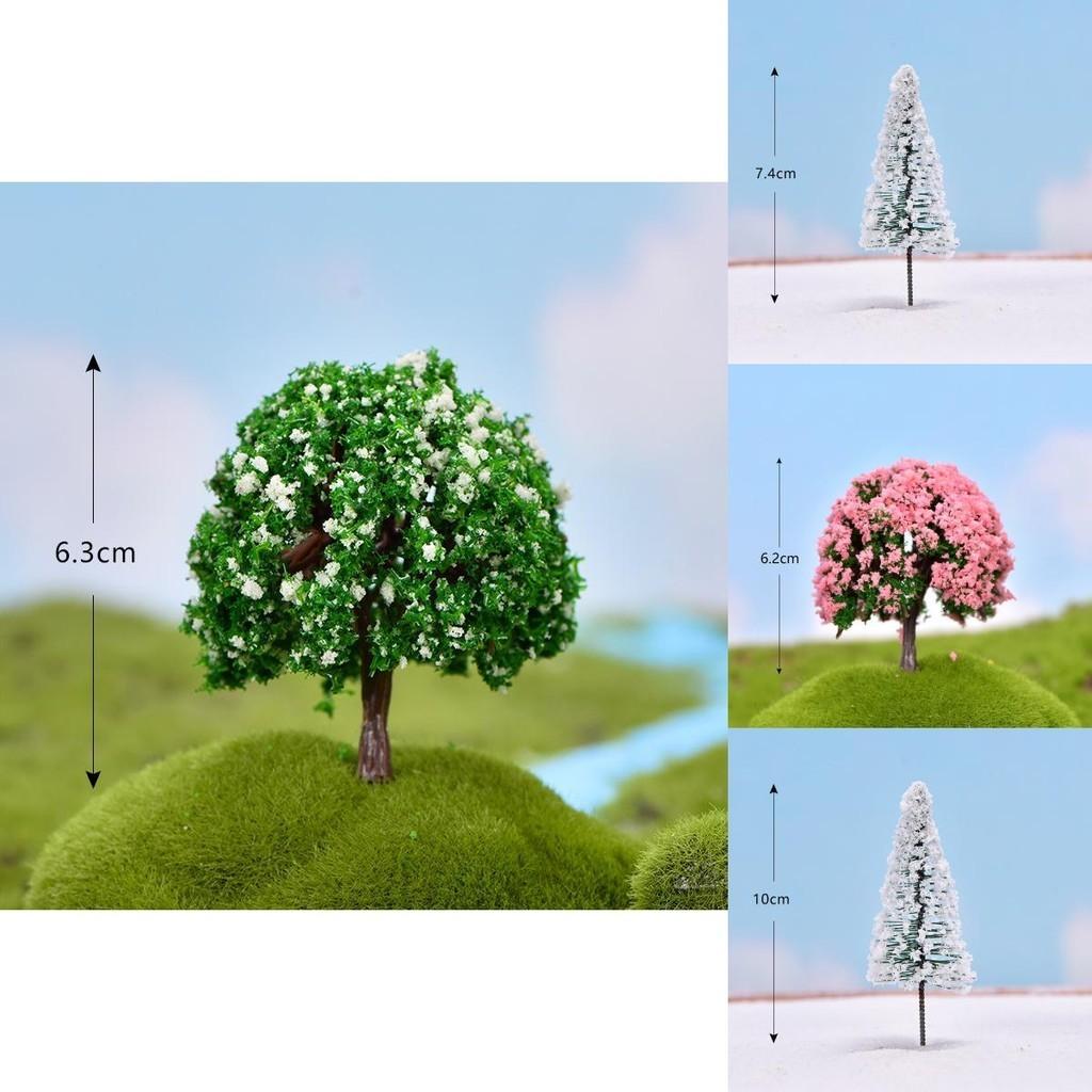 Exquisite Mini Tree Decoration Ornament For Enchanting Micro Landscape Crafts