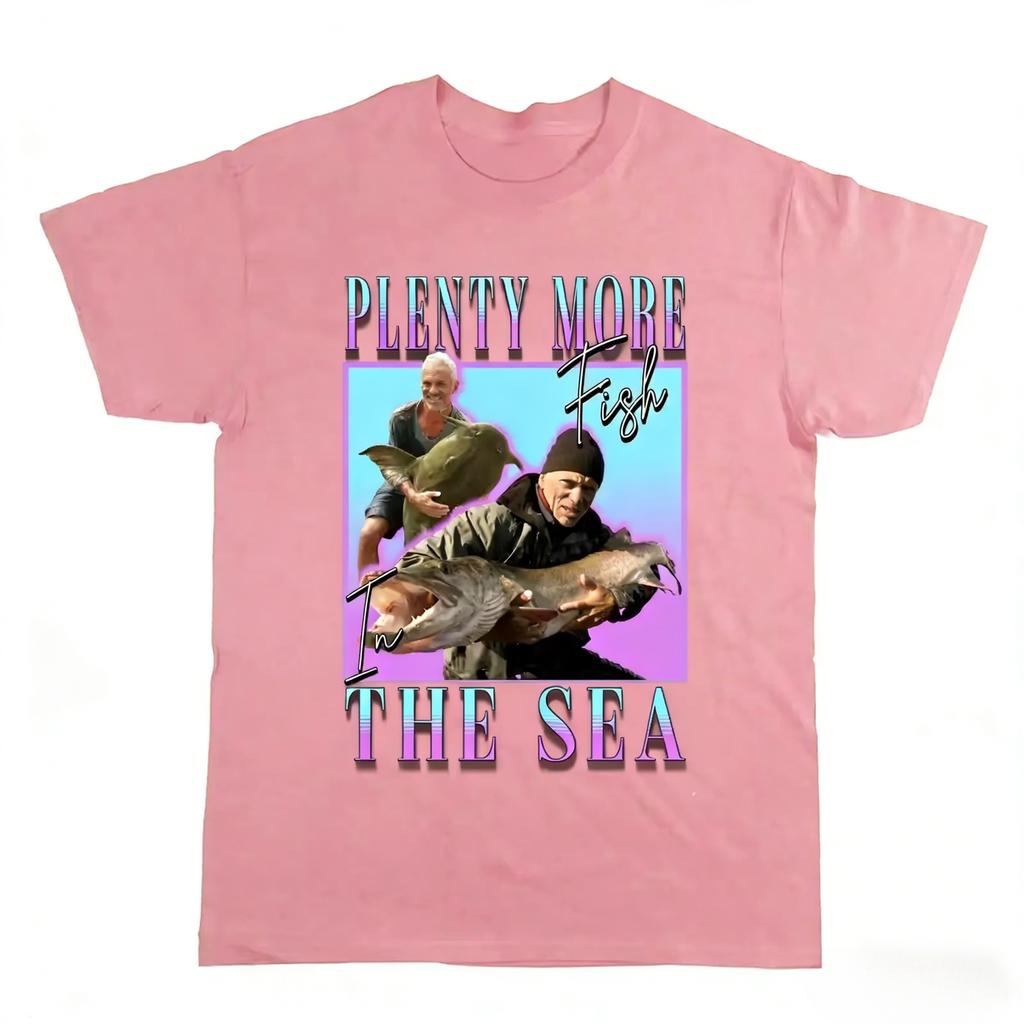2026 River Monsters T-shirt Hommage Il y a plein d'autres poissons dans la mer Jeremy Wade Pêche au Poisson-chat Prédateur Homme Unisexe Vêtements Été