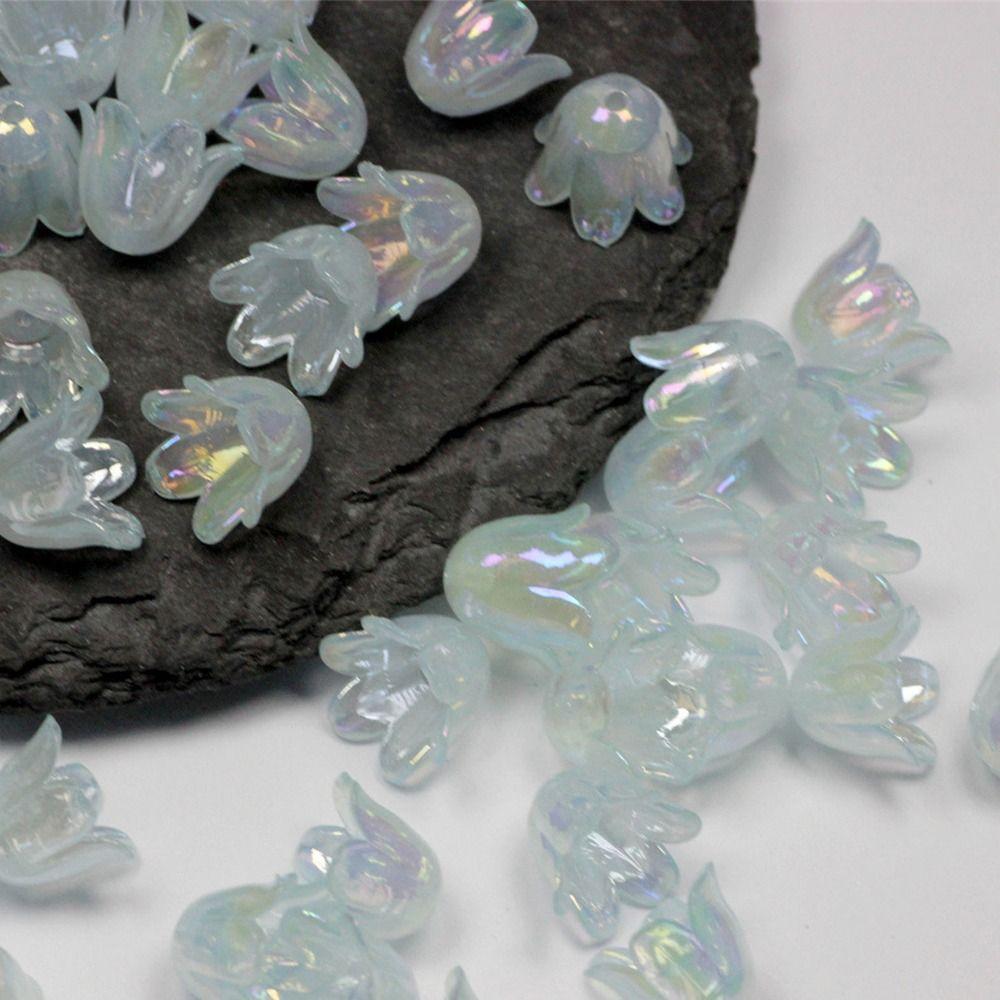 

Cute Lovely DIY Bracelet Ornament Jewelry Findings Jewelry Components Flower Necklaces Accessory светло-синий