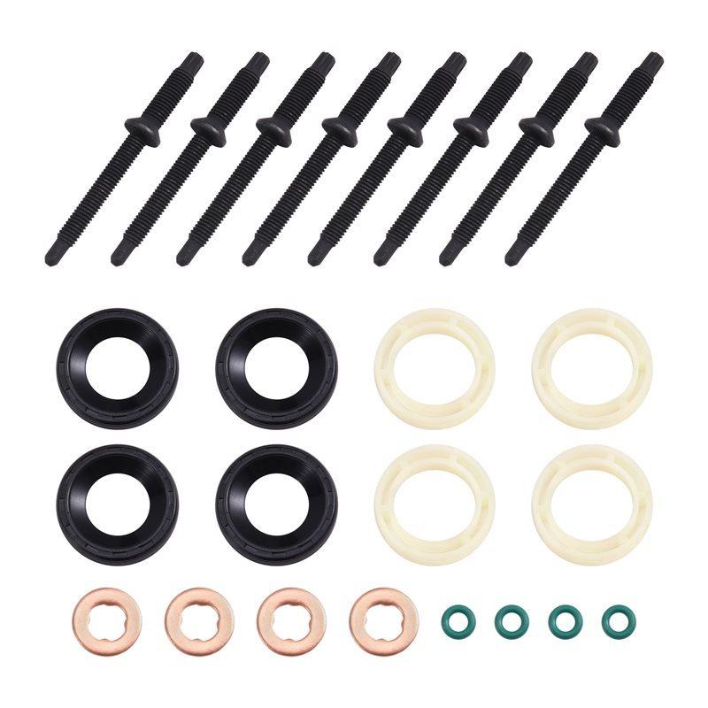 A58X-Fuel Injector Screw With Gasket 198283 3M5Q9D927BA 1233685 For Citroen Car Fuel Systems Accessory