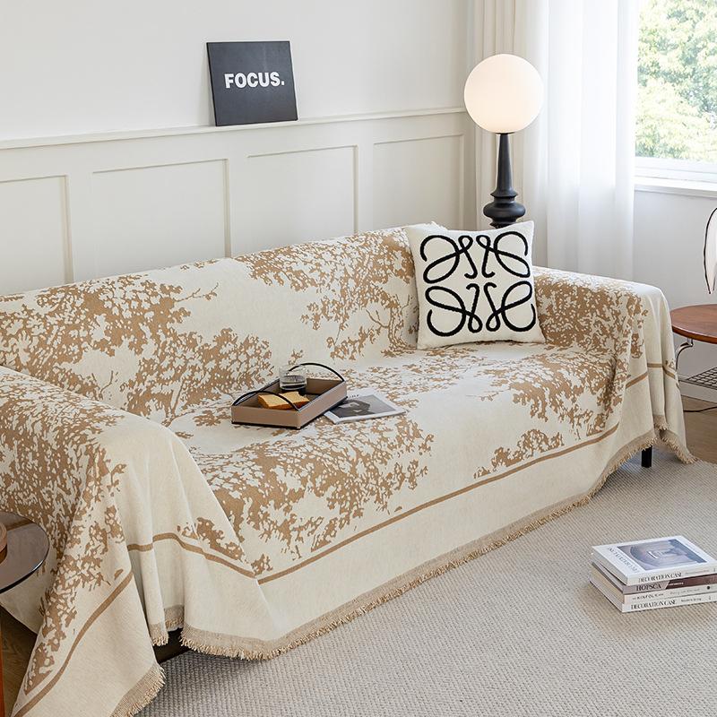 

Ткань для чехлов на диван Four Seasons, универсальные нескользящие подушки для сидений, легкие, роскошные, современные, устойчивые к царапинам чехлы для диванов, полное покрытие, полотенце 180*130cm