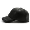 New men's middle-aged and old baseball cap winter velvet thickened warm ear protection cotton hat outdoor cap