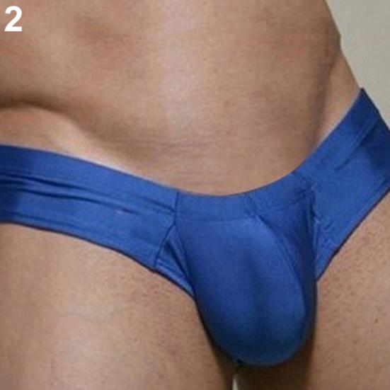 New Mans Low Waist Leakage Hip U Convex Design Underwear Men Briefs Sexy