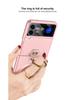 Samsung Z Flip4 Magnetic Ring Wireless Charging Phone Case - Ultra-thin, Foldable, Drop Protection Cover