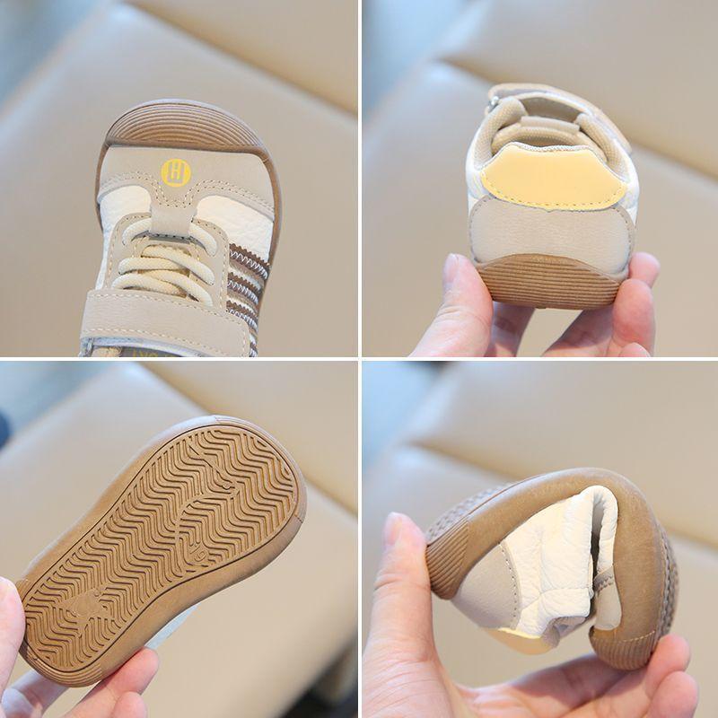 Baby Dexun Forrest Gump shoes spring and autumn new single shoes soft sole non-slip baby toddler shoes men's and women's sports shoes children