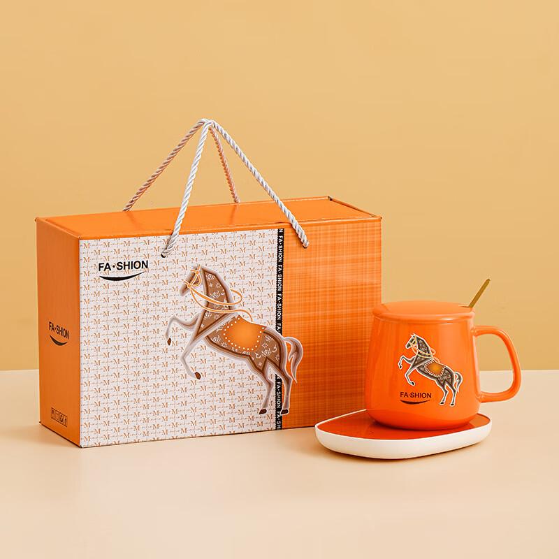 Tuoqiao Cartoon Little Bear Thermostatic Mug Set