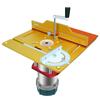 Upgraded Aluminium Router Table Insert Plate Woodworking Tool Set with Miter Gauge and Sliding Tenoning Fence for Router Table
