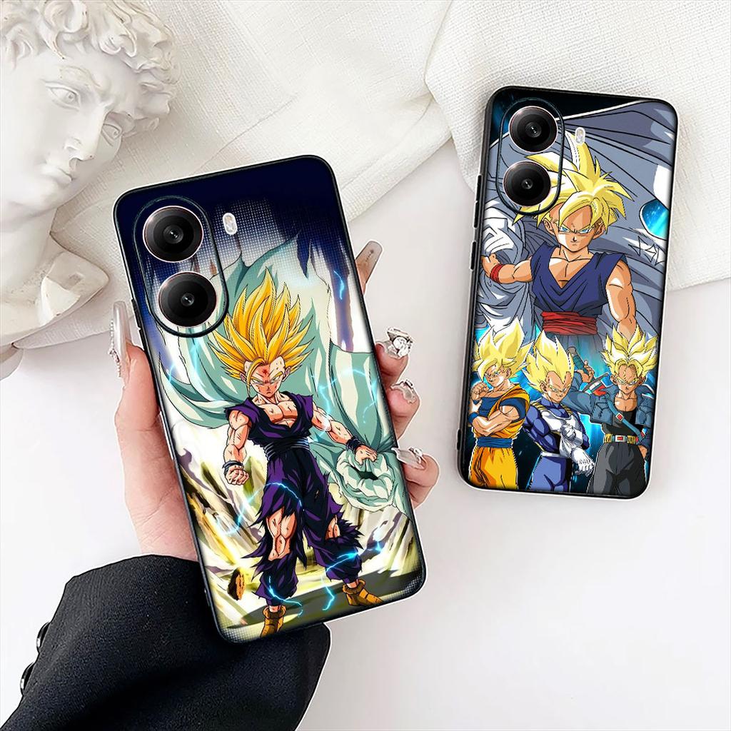 Gokus Son Dragons Balls Z Gohan Phone Case for Samsung Galaxy S22 S21 S20 FE Ultra Plus A35 A36 A37 A33 A34 A04 A71 Cover Casing