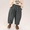 Spring Autumn Children Clothing Boys Casual Pants Loose Korean Style Solid Color Casual Simple Pants