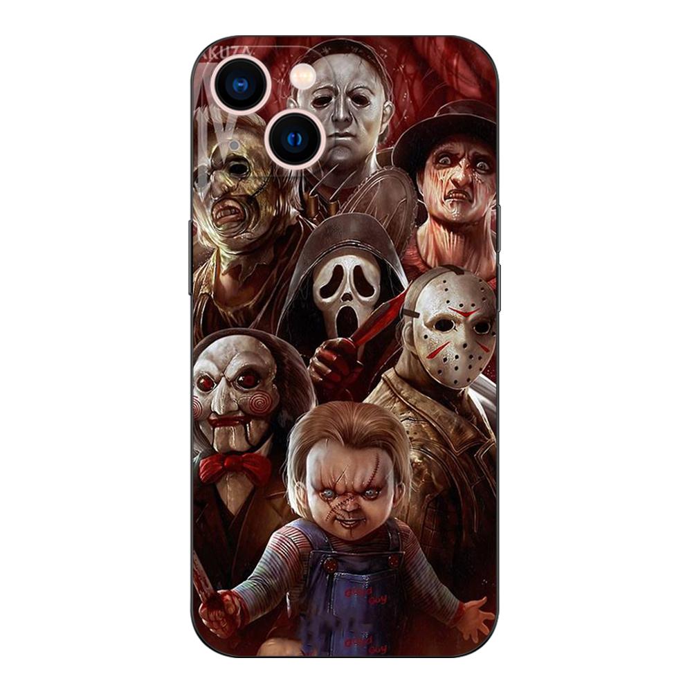 

Черный чехол из ТПУ для iPhone 5 5S SE 2020 6 6S 7 8 plus x 10 XR XS 11 12 13 mini pro MAX задняя крышка фильм ужасов iphone 5 5S SE 2016