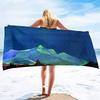Roerich Paintings Microfiber Oversized Lightweight Beach Towel Extra Large Sand Free Towels Travel Swim Pool Yoga Gym Camping