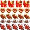 Rugby Embroidery Cloth Sticker Bag Decorative Patch Sticker Greet Peach Heart Towel Embroidery Rugby Embroidery Chapter Boy