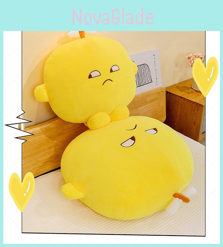 2024 New Lemon Jun Plush Toy Doll Wholesale For Children Cute Cartoon Plush Animal Pillow