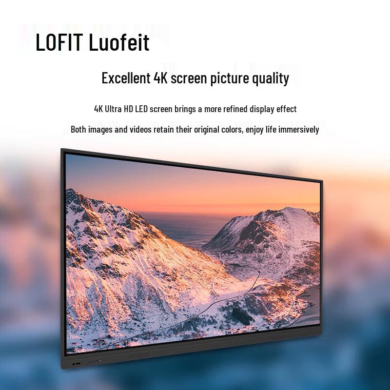 LofiT 65-inch Interactive Conference Display CN plug (adapter included)
