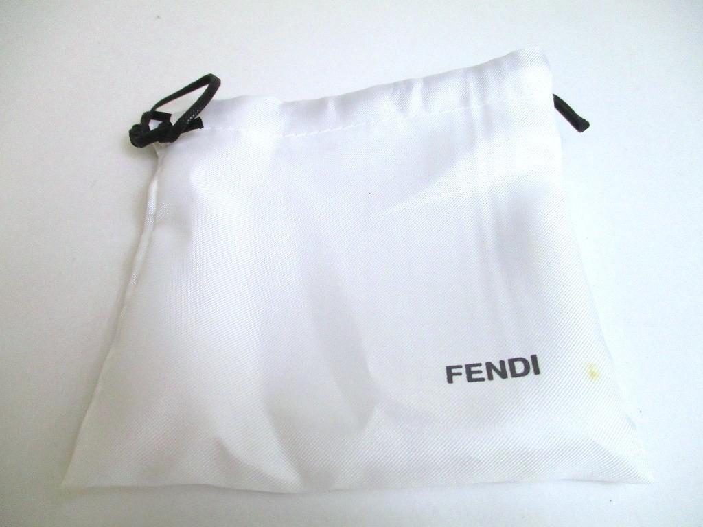 Authentic FENDI ROMA Grege Leather Gold H/W Coin Purse Credit Card Holder #a798  Refurbished