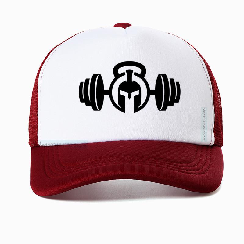 Classic Cotton Powerhouse Gym Baseball Cap Unisex Women Adjustable Fitness Building Muscle Spartan Dad Hat