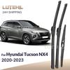 For Hyundai Tucson NX4 NX4E NX4A MK4 - Wiper Front & Rear Wiper Blades Windshield Windscreen Window Brushes 26"+16"+12"