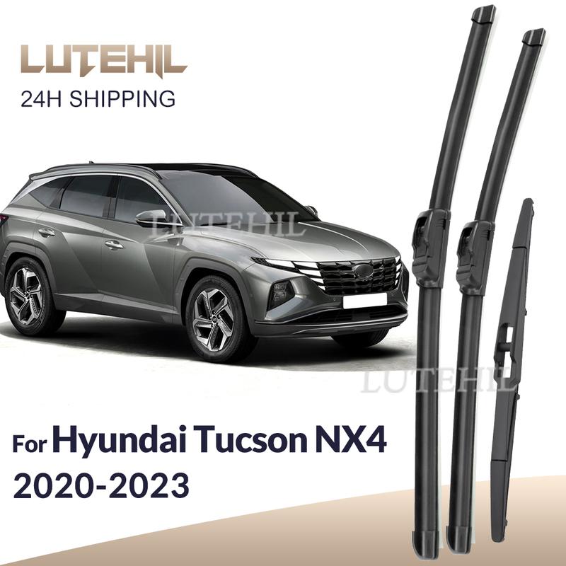 Для Hyundai Tucson NX4 NX4E NX4A MK4 - Передние и задние щетки стеклоочистителя Щетки для лобового стекла 26 +16 +12 Hyundai Tucson NX4